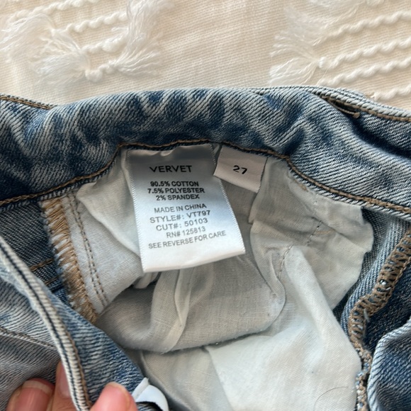 Vervet Skinny Distressed Ankle Jeans - Picture 3 of 6